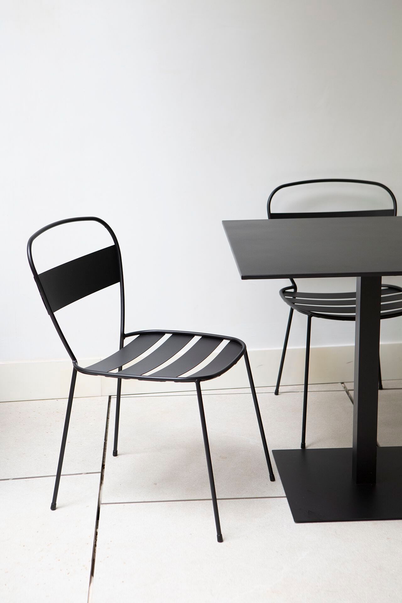 Стальной стул с порошковым покрытием iSimar ARCH-00087080 - Вид №13