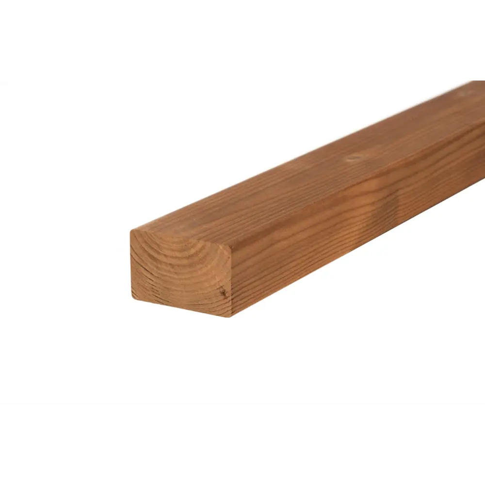 Реечная панель прямоугольник дерево цвет натуральный 3000x40x18 мм Santreyd STLM-2063503