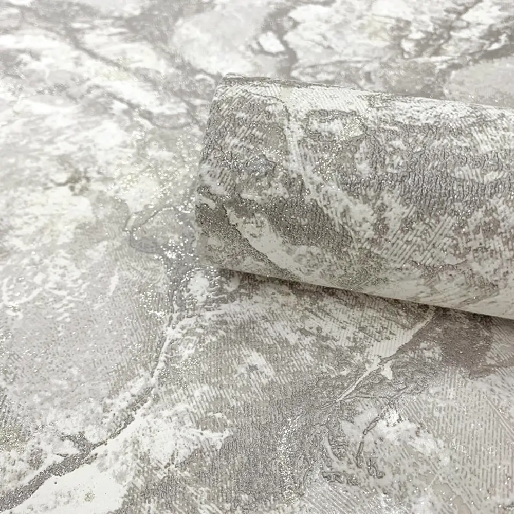 Обои флизелиновые Erismann Mramor темно-бежевые с рельефной фактурой 89413688 STLM-1572326 - Вид №2