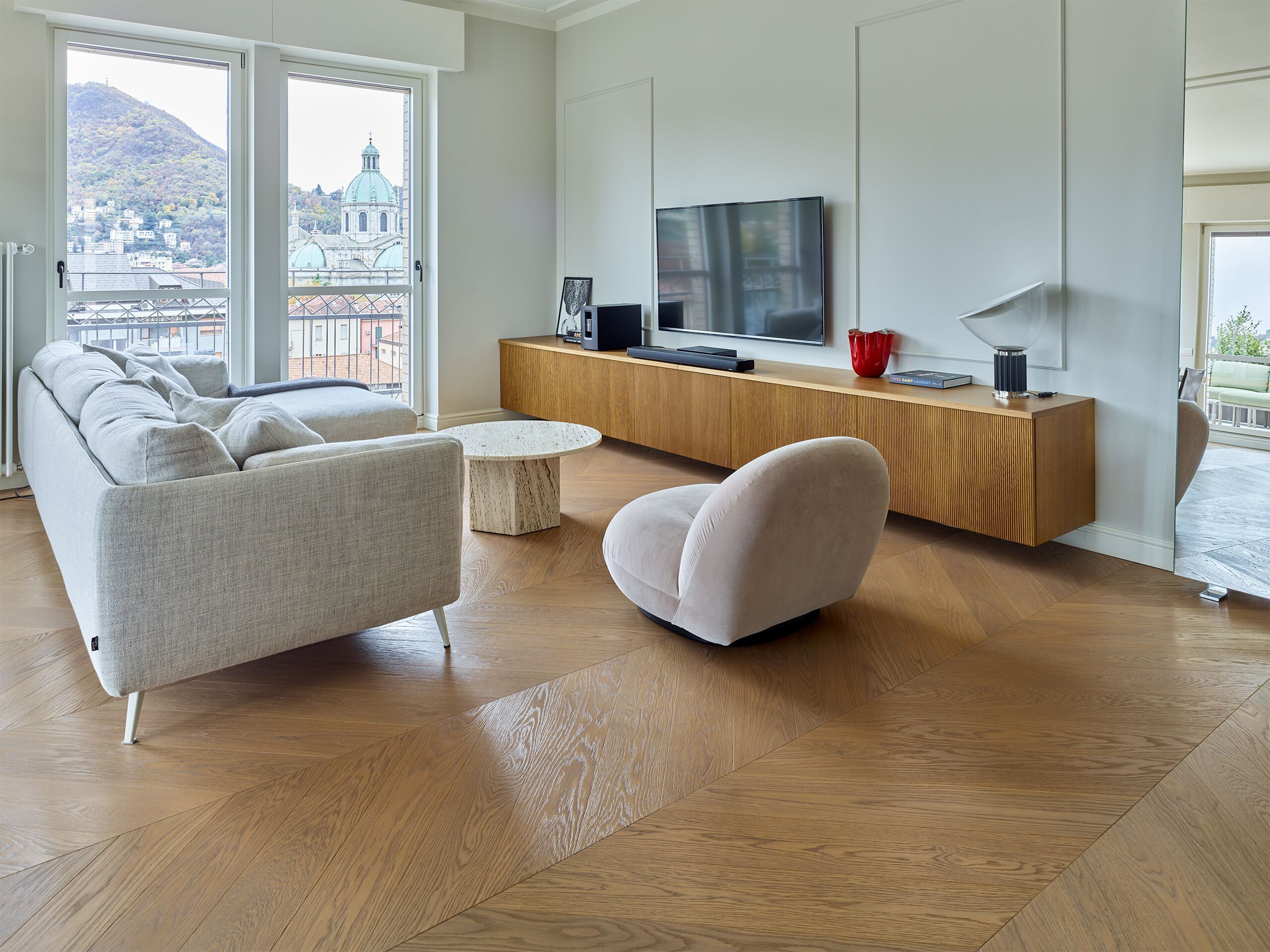 Биосовместимый трехслойный деревянный пол Fiemme Tremila Boschi di Fiemme ARCH-00148051 - Вид №2