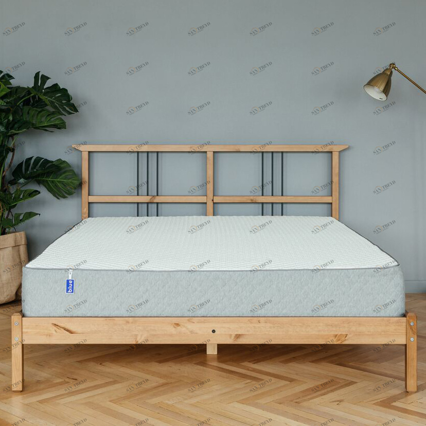 Матрас со съемным чехлом 80x200 Blue Sleep Hybrid BLUE SLEEP  178512 Белый;серый 