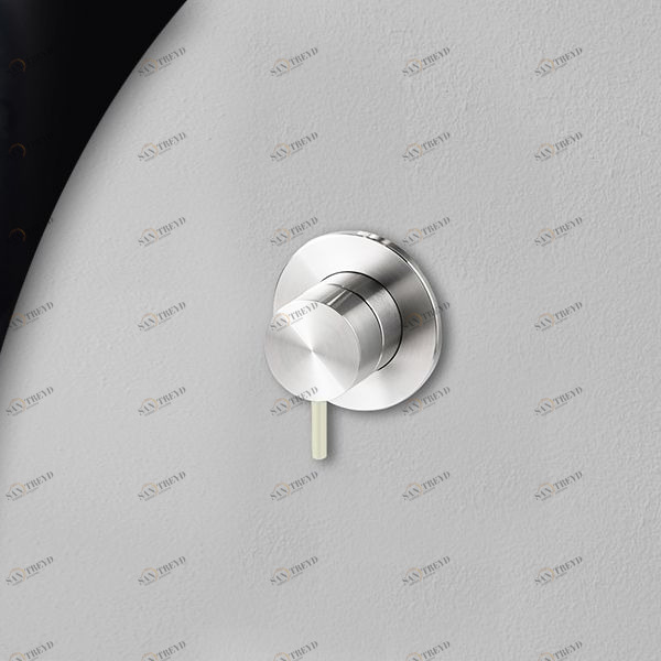 Девиатор двухрежимный глянцевая сталь с серой ручкой Toki Radomonte TKI10LCIL29