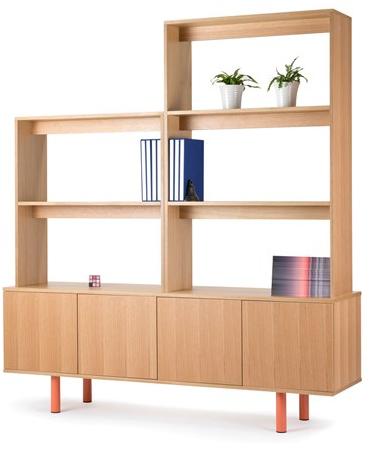 Deadgood Комод модульный из фанеры с распашными дверцами  Px1-2l-3r  - Вид №7