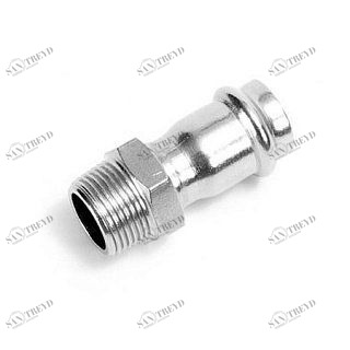 Муфта Н-пресс 22 x 1/2" нержавеющая сталь IBP PS4243G0220400