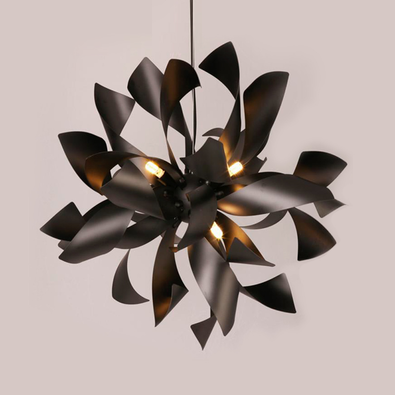 Подвесной светильник Sputnik 6 black от Delight Collection MD6910-6A DELIGHT ДИЗАЙНЕРСКИЕ 243709 Черный  - Вид №1