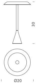 NEMO Настольная лампа из алюминия Panama sun-id-1497515 - Вид №5