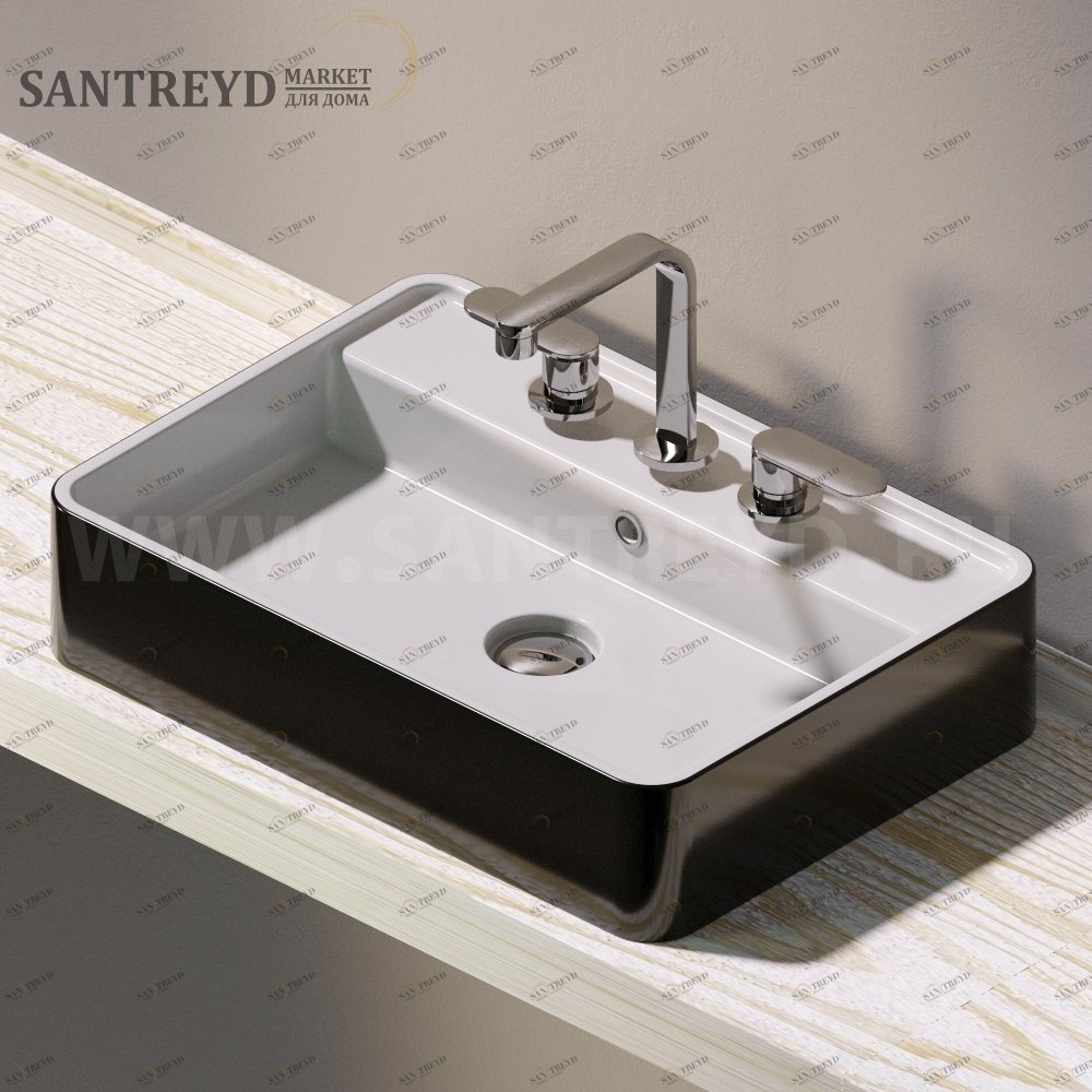 MW60PRBICOLOR Накладная раковина на столешницу  прямоугольная Ceramica Flaminia Miniwash