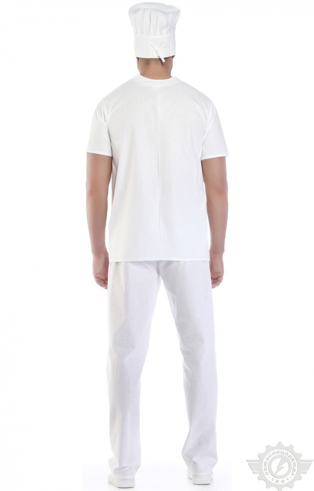 60873 Костюм пекаря  Повар  размер 60-62/182-188 Спецодежда  - Вид №8