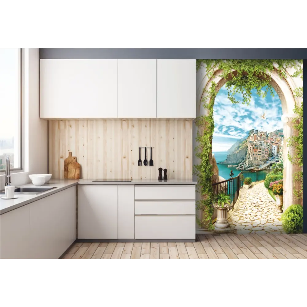 Фотообои Городские пейзажи бумажные, 140x200 см Симфония STLM-2176535 - Вид №2