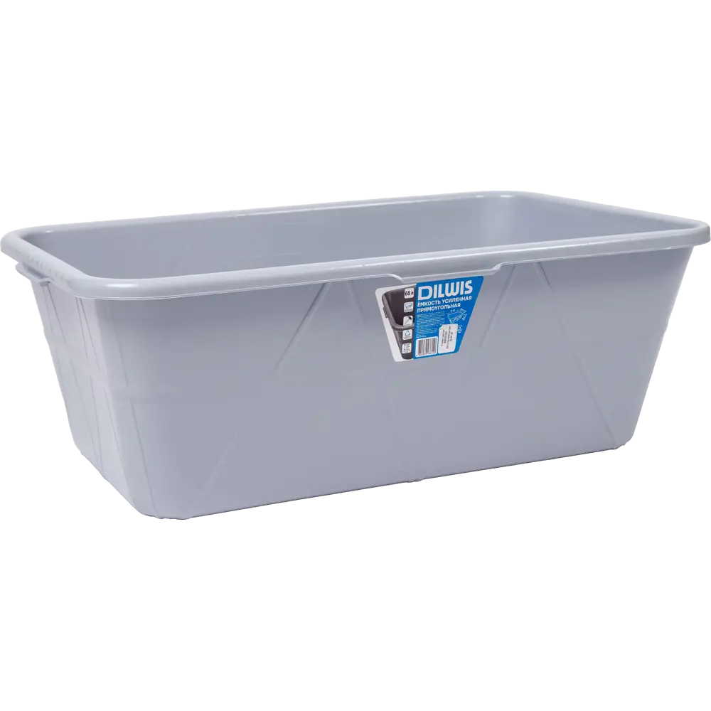 Усиленная емкость Dilwis 65 л для строительных смесей 89396989 STLM-1568917