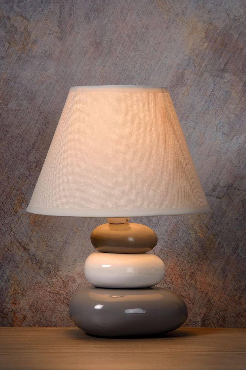 Настольная лампа Lucide Karla 14560/81/36 LUCIDE ВАЗА 080241 Серебро;фиолетовый  - Вид №1