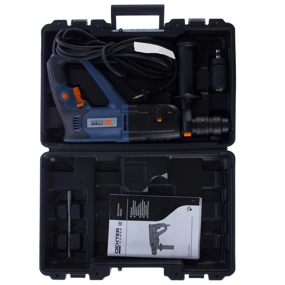 Перфоратор SDS-plus Dexter Power PDH26G1, 1100 Вт, 3.5 Дж STLM-2169885 - Вид №4