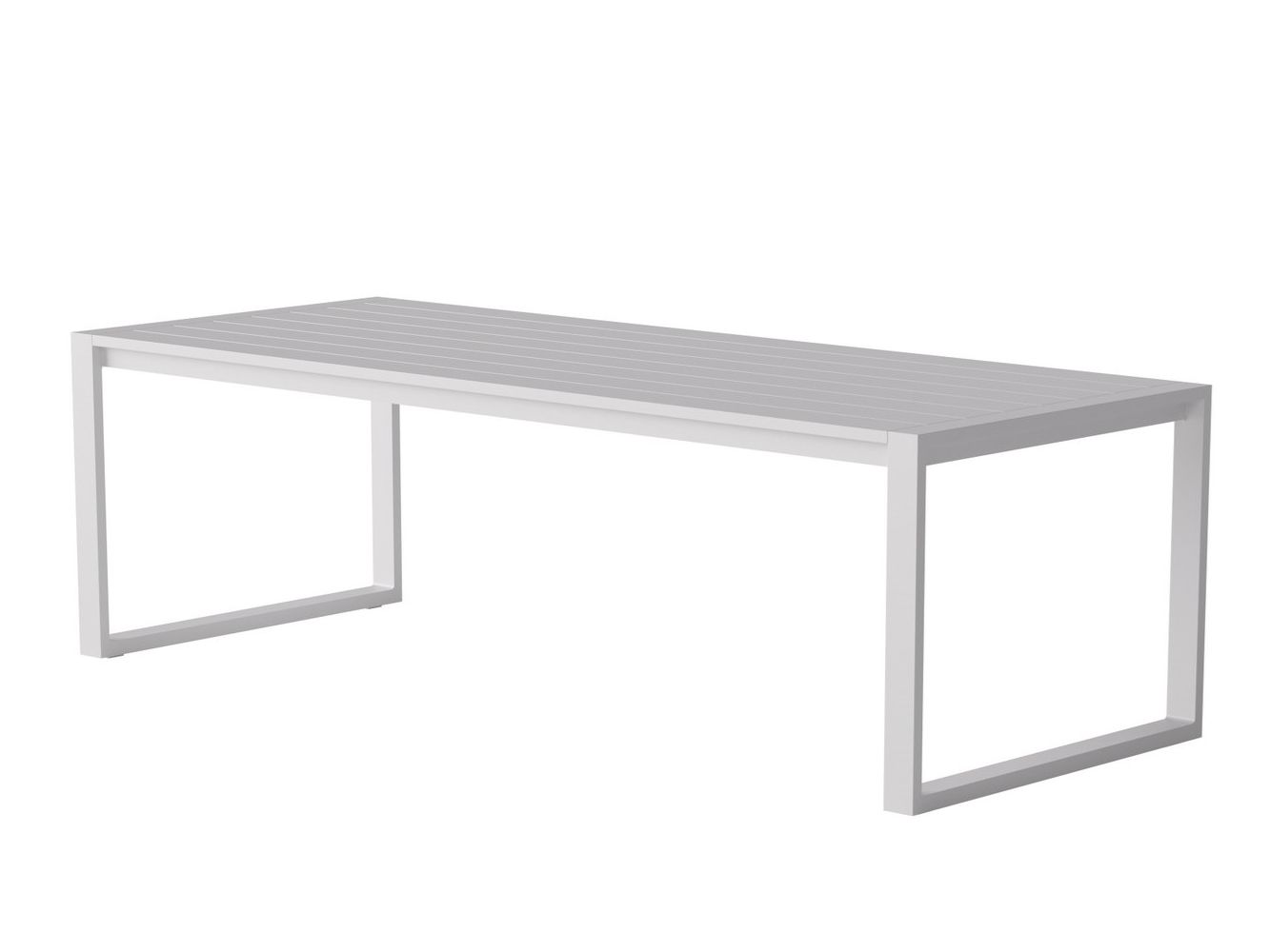 Прямоугольный алюминиевый стол с порошковым покрытием Case Eos ARCH-00051000 - Вид №1