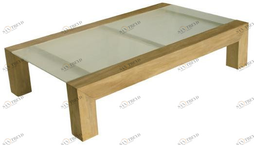 Il Giardino di Legno Садовый столик низкий прямоугольный Saint raphael 446