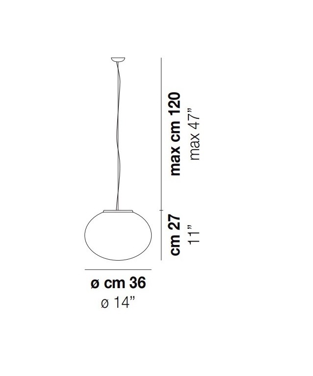 Vistosi Lucciola SP P SPLUCCIPBCNI подвес 57934 - Вид №2