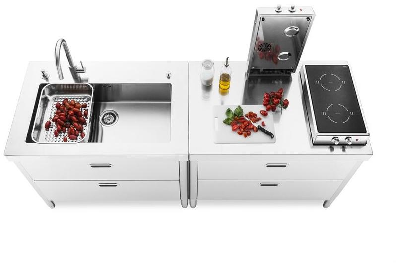 ALPES-INOX Складная индукционная плита из нержавеющей стали Strumenti d’oggi sun-id-1361729 - Вид №3
