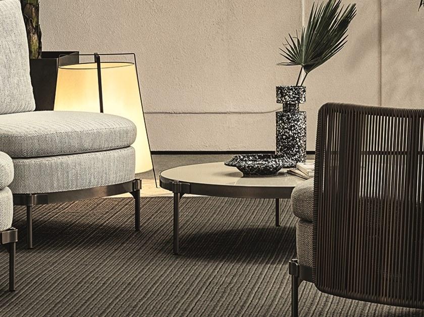 Minotti Круглый столик для сада из камня Tape cord outdoor sun-id-1362217 - Вид №10
