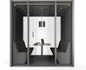 Bosse Акустическая офисная будка со встроенным освещением Human space