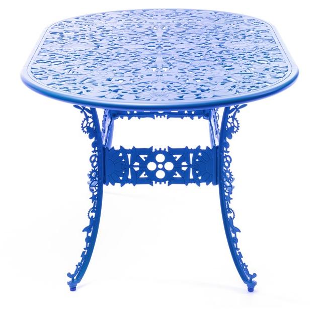 Seletti Овальный садовый стол из алюминия Industry 18688 - Вид №3