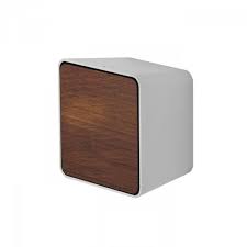 095062 Уличный настенный светильник 1 белый + дерево ироко Marset Lab