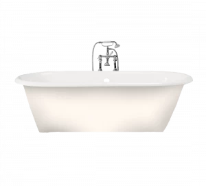 Gentry Home Bexley Cast iron bathtubs with feet Ral 9010 GH102504