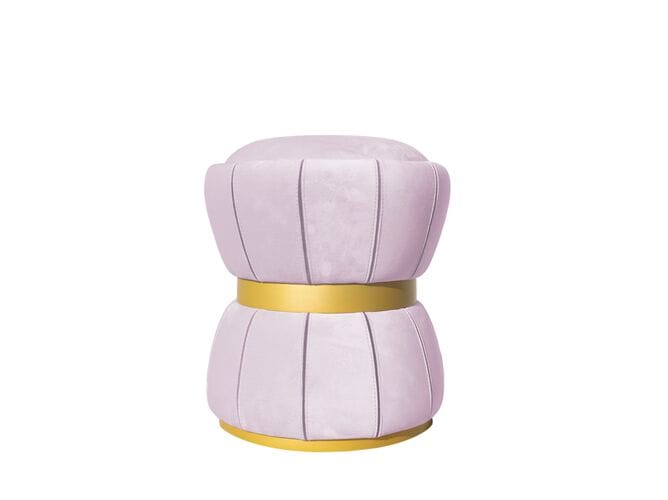 Круглый пуф из ткани ABLE ELIZABETH ARCH-00079590 - Вид №1