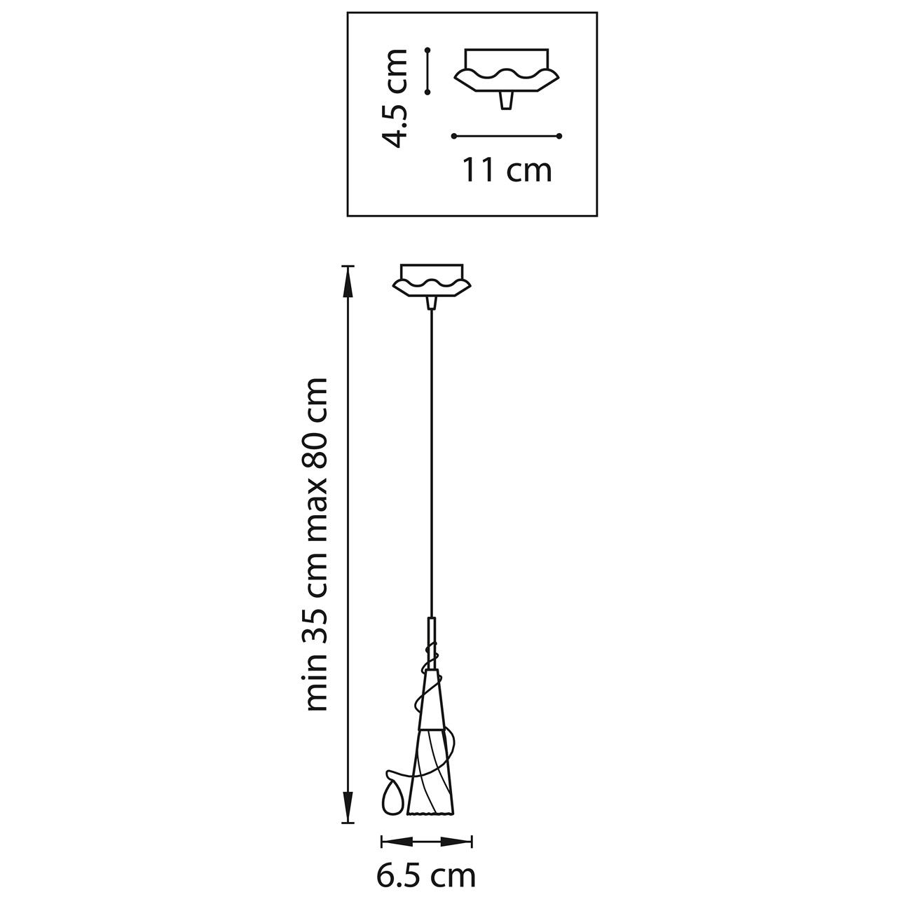 Подвесной светильник Lightstar Aereo 711011 LIGHTSTAR AEREO 139905 Золотой  - Вид №1
