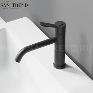 Смеситель AFEZ001E FEZ 2 для раковины черный матовый