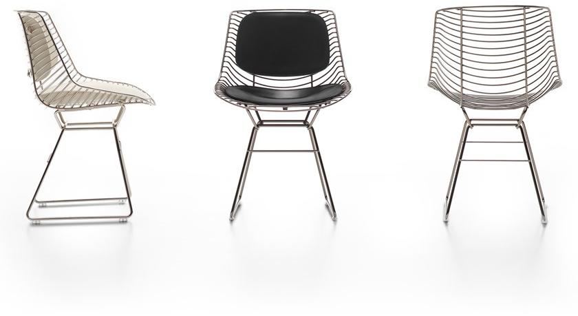 MDF Italia Стул из стали с подлокотниками Flow sun-id-1374587 - Вид №6