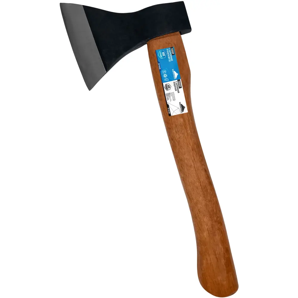 Топор Vertextools с деревянной рукояткой 40 см для профессиональной работы с древесиной 89359974 STLM-1534601