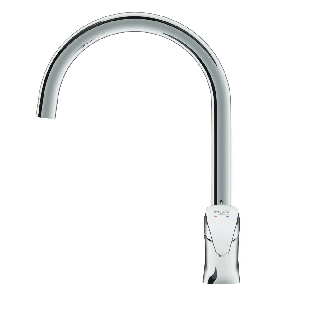 Смеситель для кухни H2O Damixa, цвет хром STLM-2058654 - Вид №1