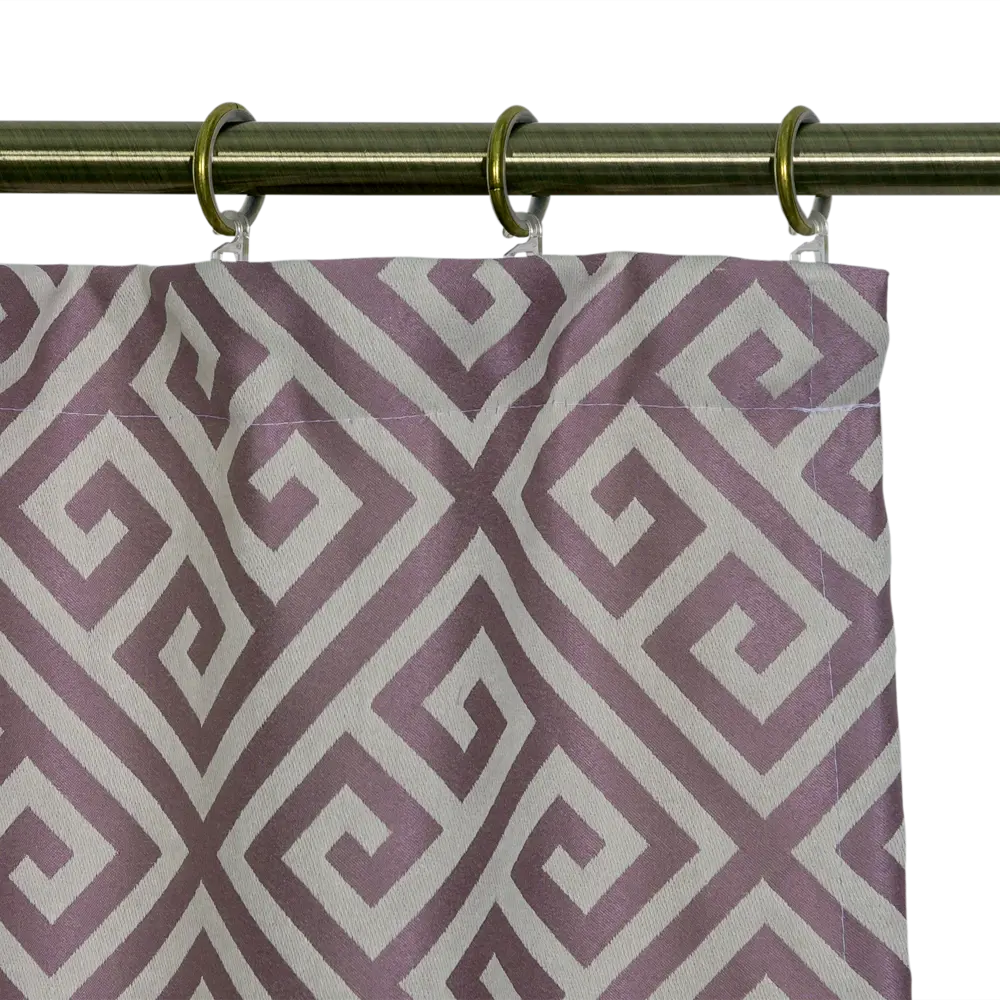 Штора на ленте «Скандинавия», 160х260 см, цвет сиреневый AMORE MIO STLM-2020022 - Вид №3