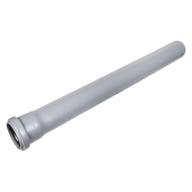 Труба канализационная PPR с раструбом REHAU d50/1500 мм 120144 - Вид №4