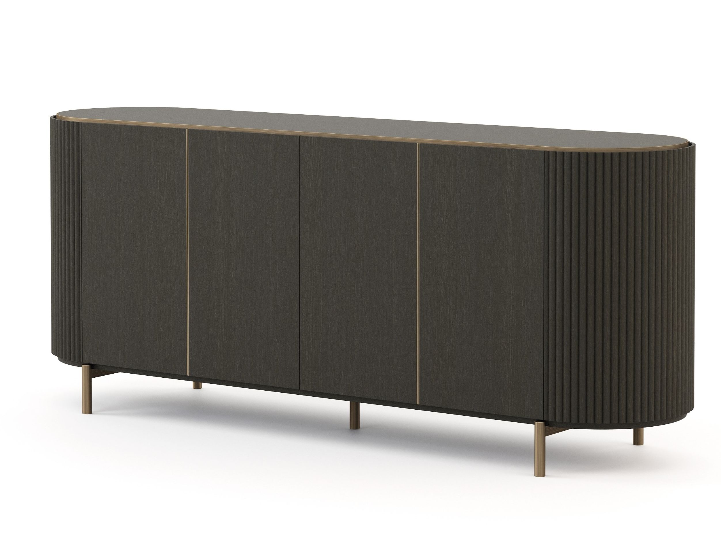 Шкаф из дуба с распашными дверями Stylish Club клуб ARCH-00054393