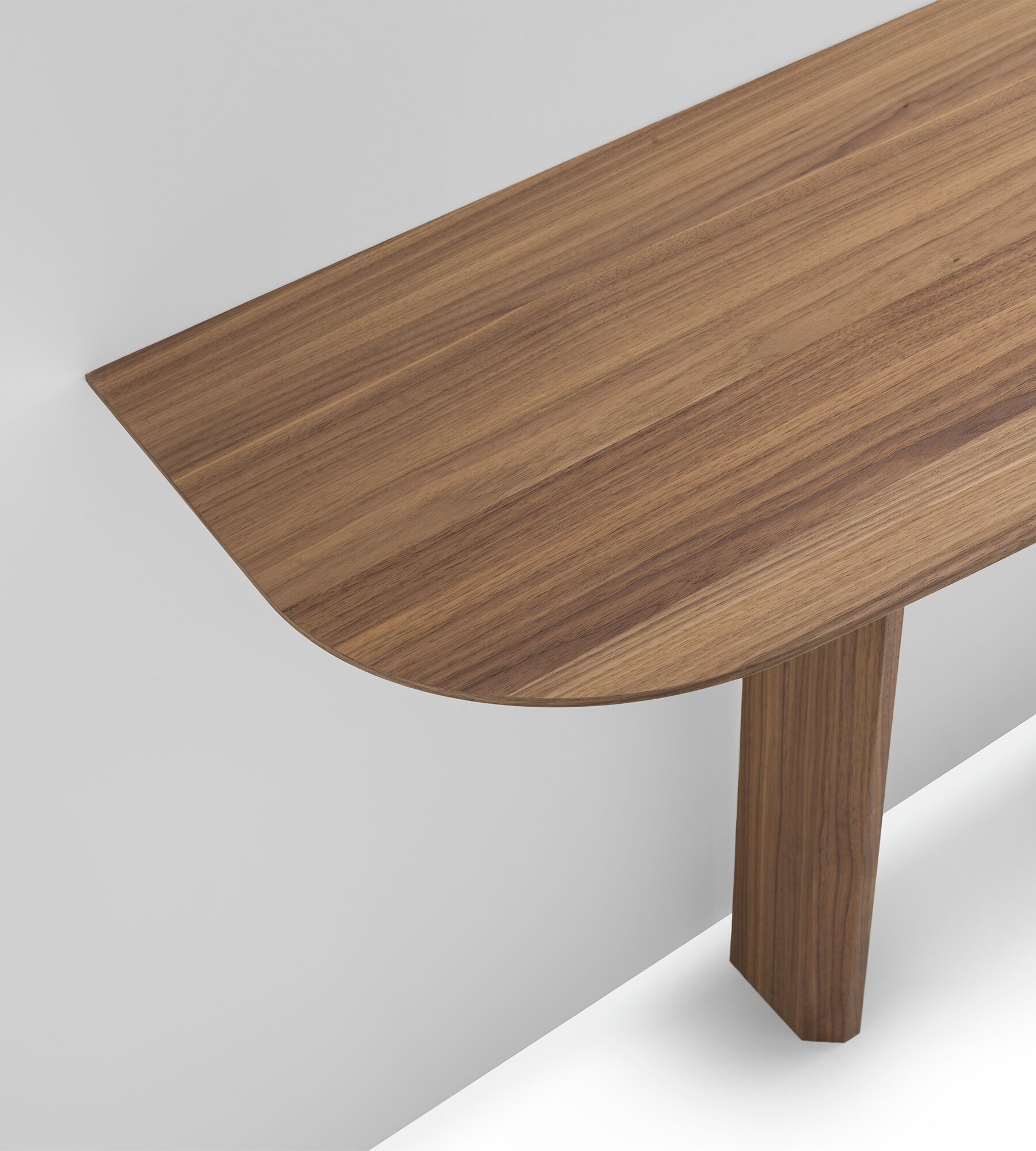 Консоль в виде полумесяца из грецкого ореха Morica Design Haute Couture ARCH-00067326 - Вид №1