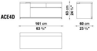B&B Italia Project Офисный комод из дерева Ac executive sun-id-1364206 - Вид №3