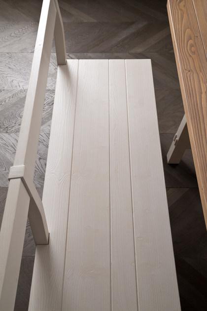 Callesella Arredamenti Деревянная скамейка со спинкой sun-id-1478225 - Вид №1