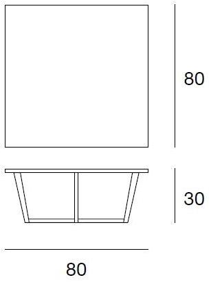 Pacini & Cappellini Низкий стол из массива дерева  5391.50  - Вид №3