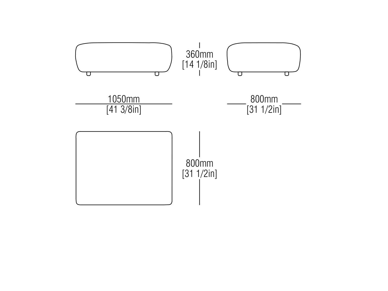 Модульный тканевый диван MisuraEmme Rosè ARCH-00066839 - Вид №20