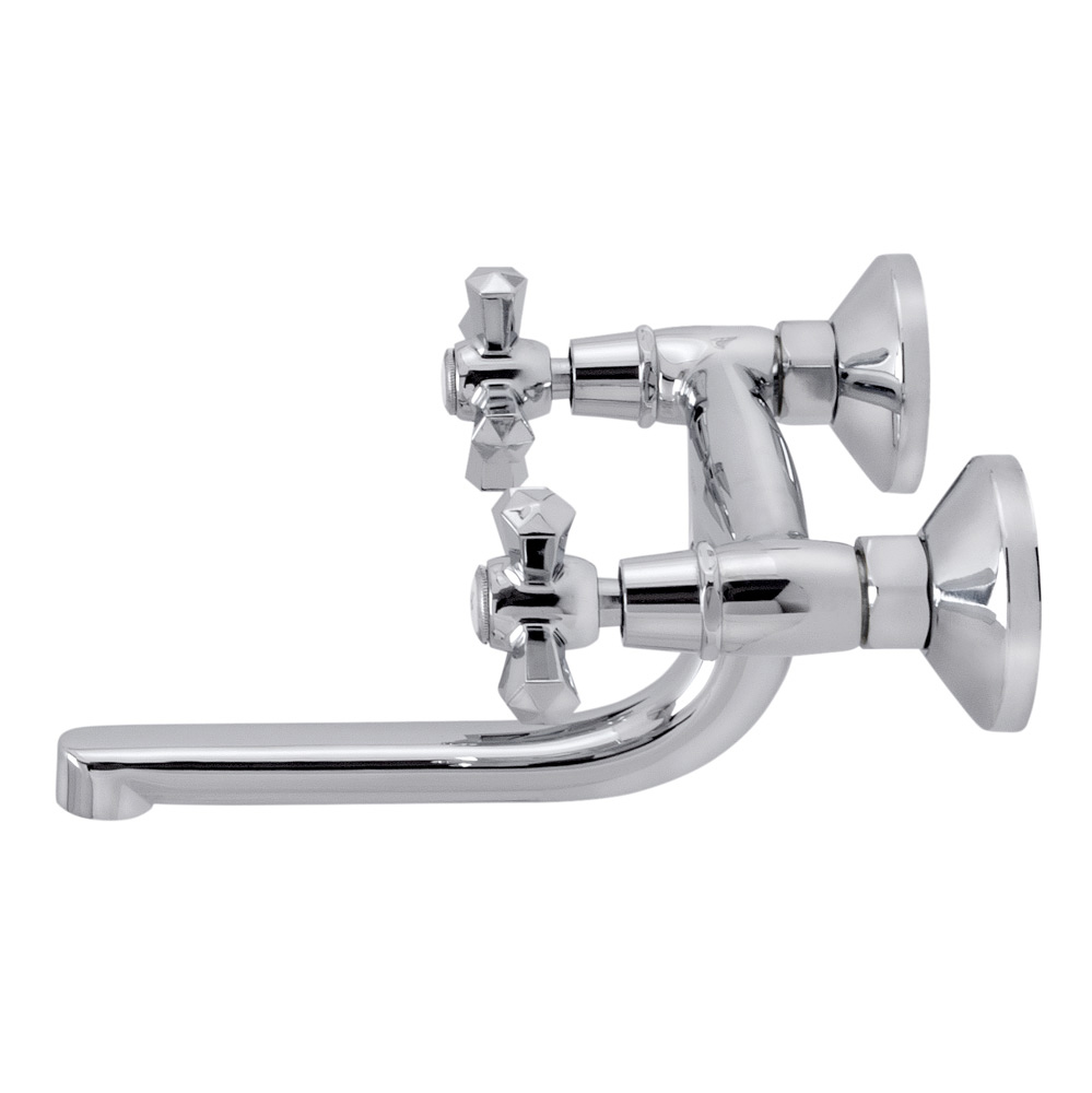 R7005 Смеситель для кухни с двумя рукоятками Raiber Ventis  - Вид №1