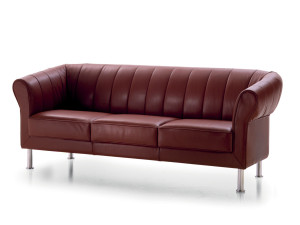 Кожаный диван