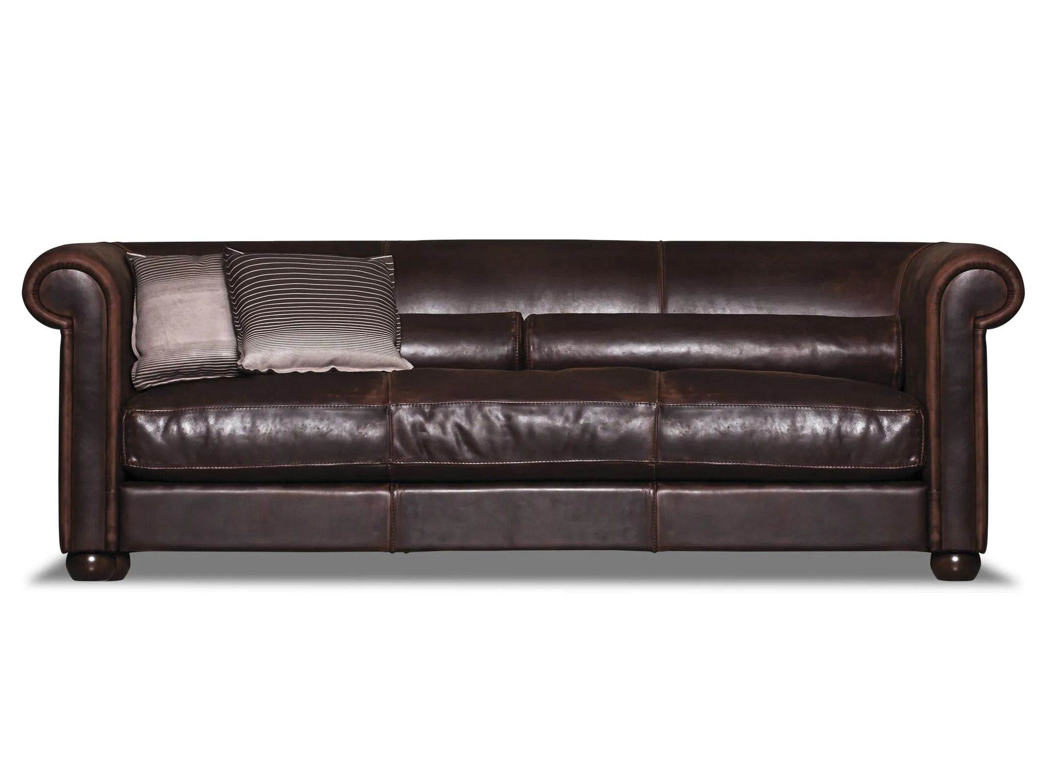 Кожаный линейный диван Baxter Alfred ARCH-00032995