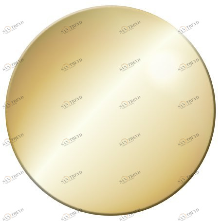 Декоративная крышка сифона CEZARES COVER-02-90-ORO золото 