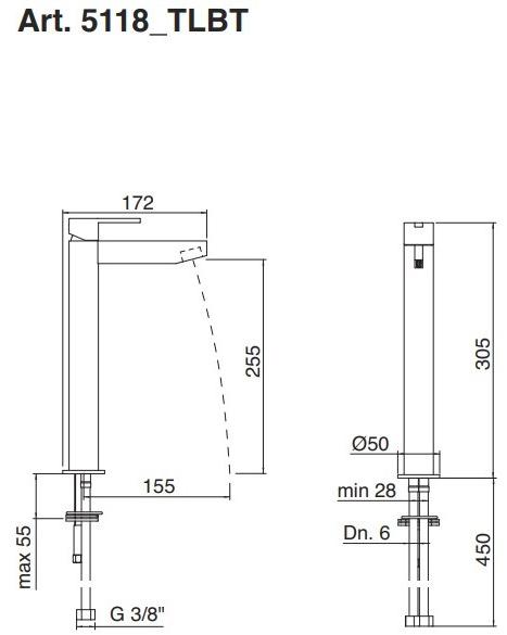 Rubinetterie Treemme Time  5118-5118_cp  - Вид №7