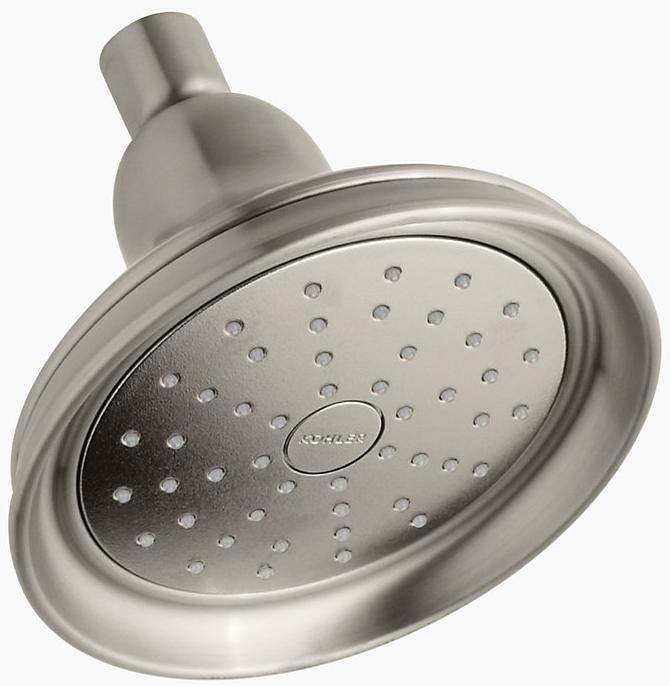 KOHLER Однофункциональная насадка для душа Bancroft 1,75 галлона в минуту с технологией впуска воздуха Katalyst K-14519-G-BN 