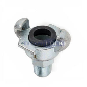 Соединение для воздуха "GERMES" (AIR KING), 1 1/2" с наруж. резьбой NPT, сталь TLGMM1.1/2 TITAN LOCK