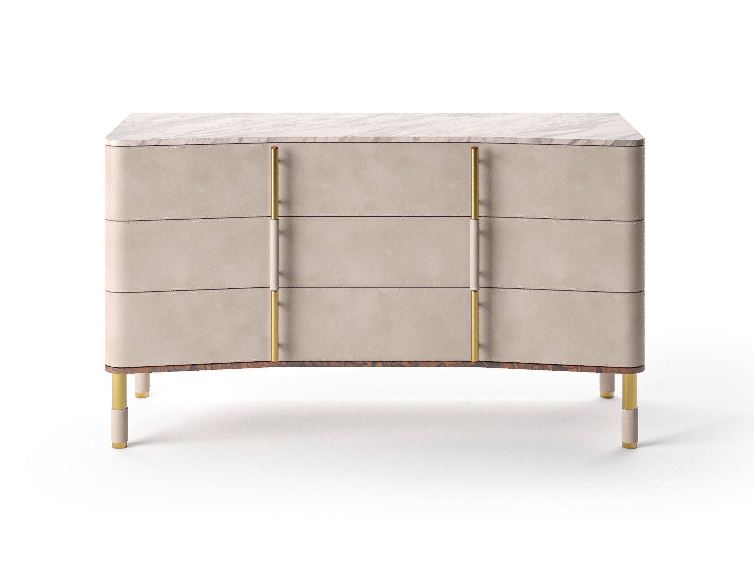 Кожаный комод Former In Italia SILEA ARCH-00148694 - Вид №2