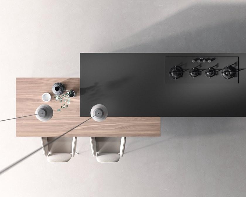 Alta Cucine Fenix-ntm® кухня с островом Sistema 22.2 sun-id-1495930 - Вид №3