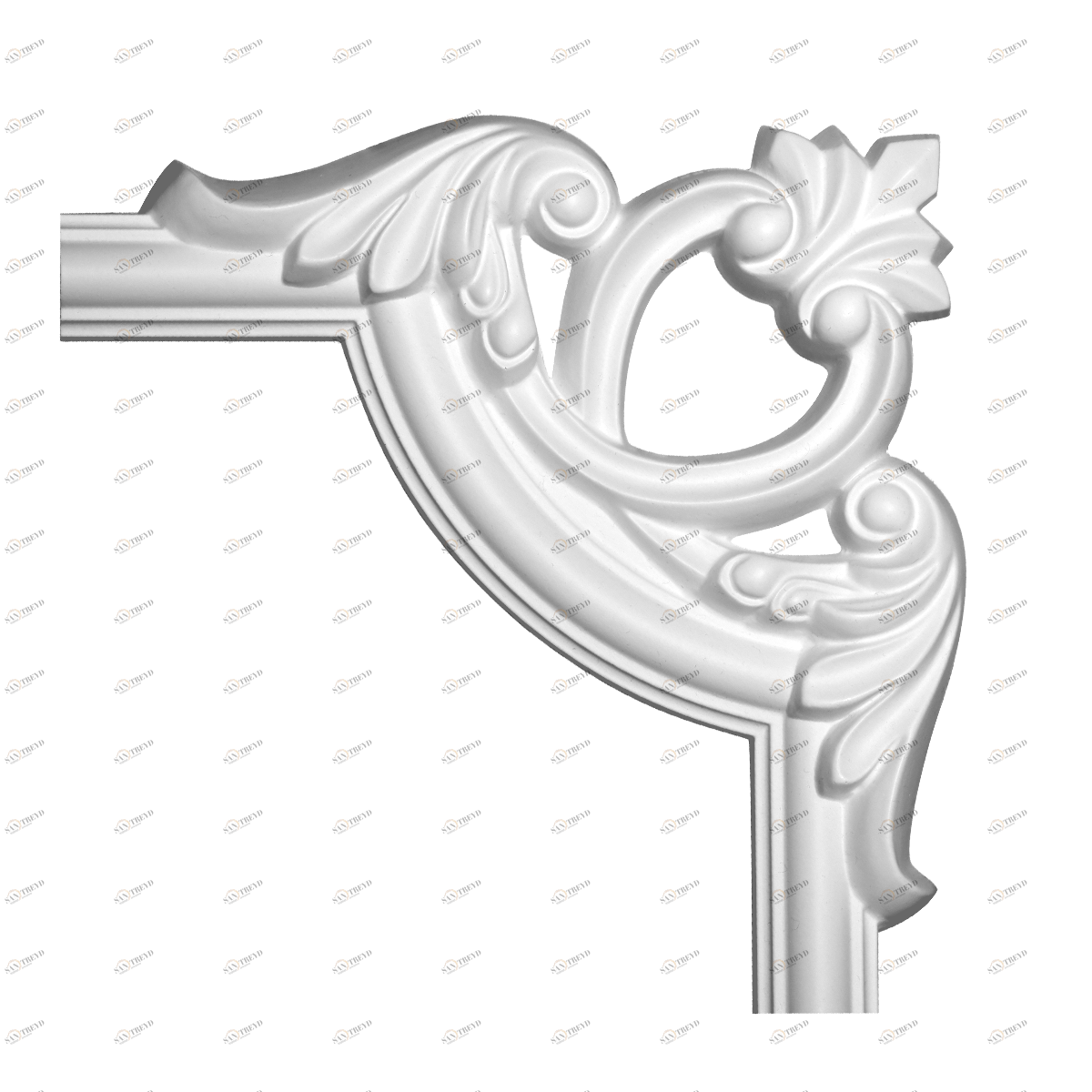 ЕВРОПЛАСТ 1.52.285 Угловой элемент 1.52.285 Пенополиуретан 