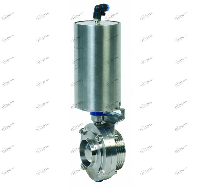 GENEBRE 5942e 08 126 БАБОЧКА V. РЕЗЬБА / СВАРНЫЙ КОНЕЦ 